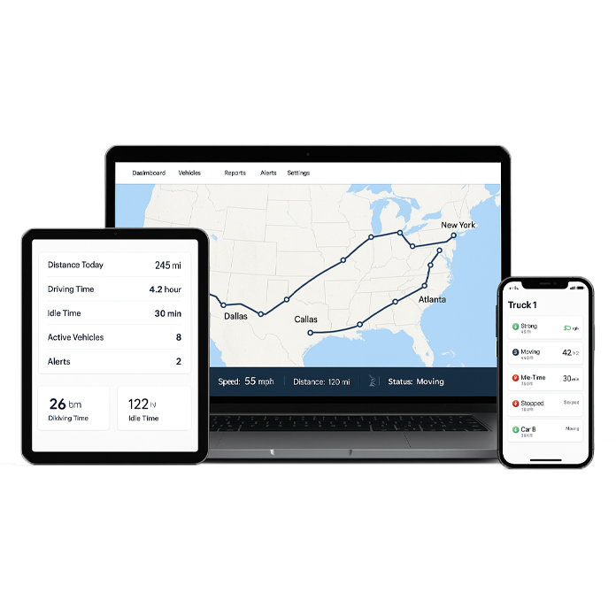 Gps software tracking